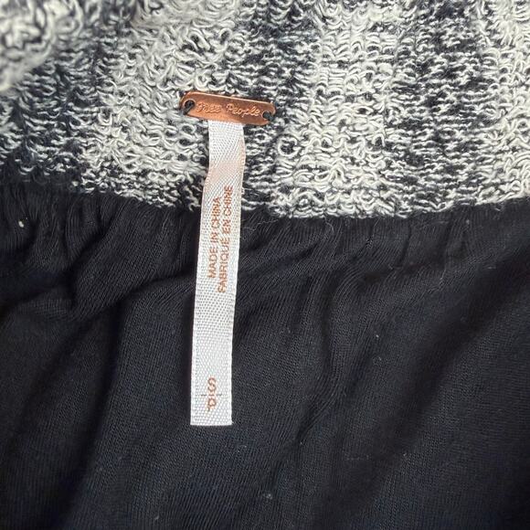 Free People Holly Go Lightly Mini Skirt - Black Ivory, S - Picture 5 of 6